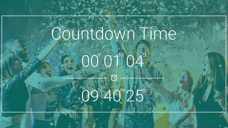 Countdown Time - Event Countdown & Big Days Widget