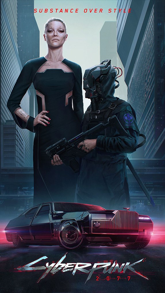 Cyberpunk Lady
