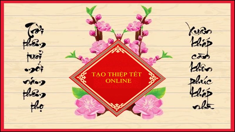 Dịch vụ làm thiệp online chúc mừng năm mới miễn phí, đầy đủ mẫu thiết kế