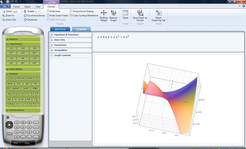 Microsoft Mathematics