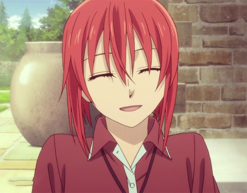 Nụ cười vui vẻ của Chise Hatori