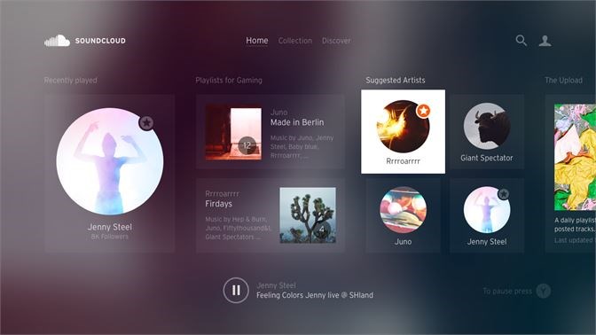 Nghe và tải nhạc miễn phí trên SoundCloud