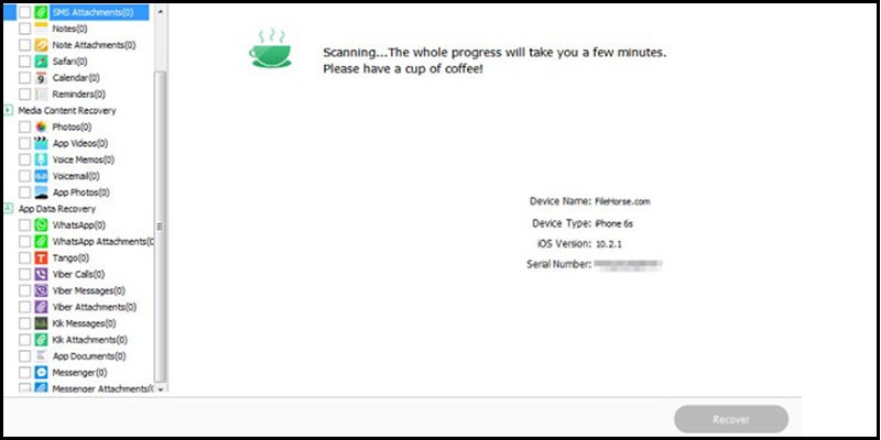 Tenorshare iPhone Data Recovery
