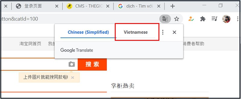 Lựa chọn ngôn ngữ