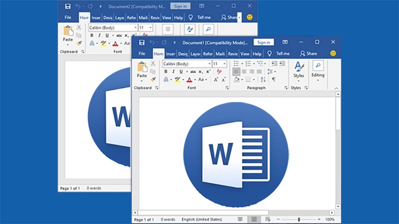 Cách mở 2 file Word cùng lúc trên màn hình máy tính đơn giản, chi tiết nhất