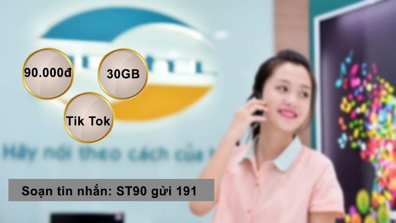 Đăng ký gói 4G ST90 Viettel 30GB tốc độ cao rẻ, nhanh, đơn giản