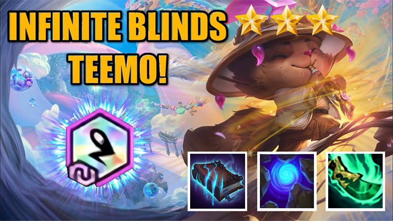 Hiệu ứng mù của Teemo hạn chế kẻ địch tấn công