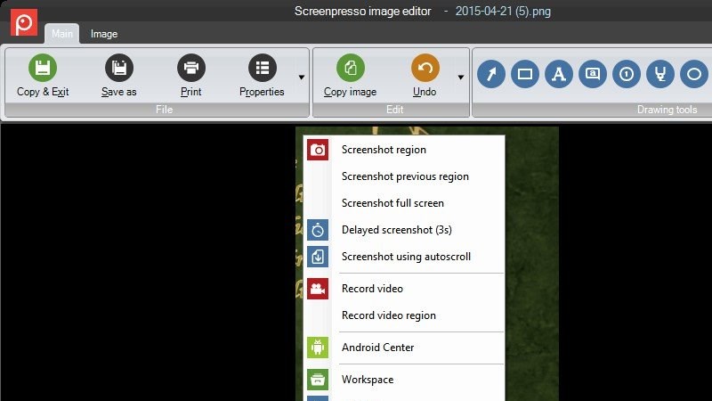Phần mềm chụp màn hình ScreenPresso