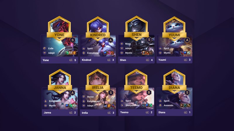 Đội h&igrave;nh Linh Hồn B&iacute; Ẩn DTCL M&ugrave;a 4.5