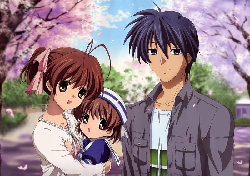 Gia đình Nagisa, Tomoya và con gái Ushio
