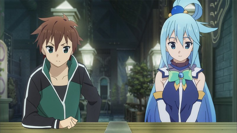 Kazuma và Aqua