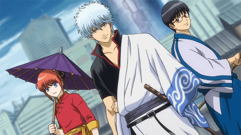 Bộ ba Gintoki, Shinpachi, Kagura