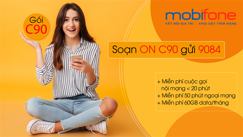 Đăng ký gói cước C90 MobiFone