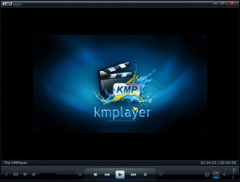 Giao diện phần mềm KMPlayer 
