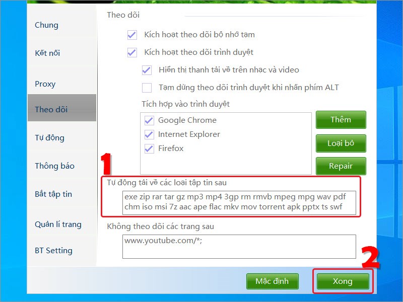 C&agrave;i đặt từ kh&oacute;a