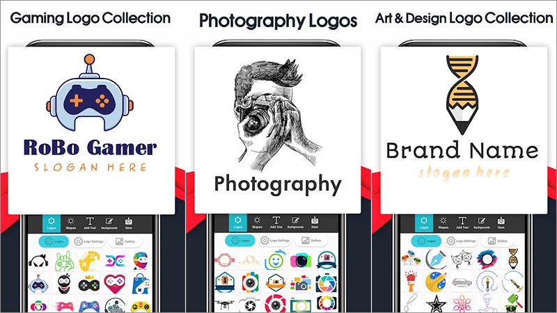 9 ứng dụng thiết kế, tạo Logo đẹp trên điện thoại miễn phí, dễ sử dụng