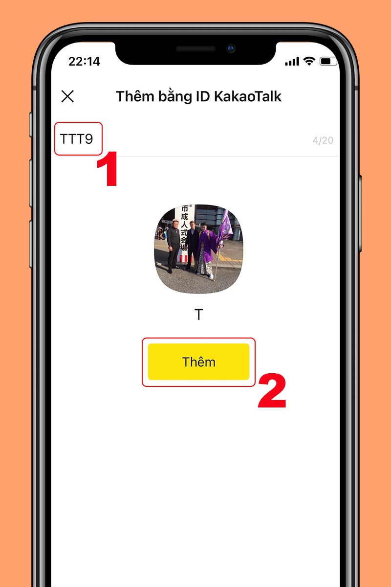 Nhập ID để kết bạn