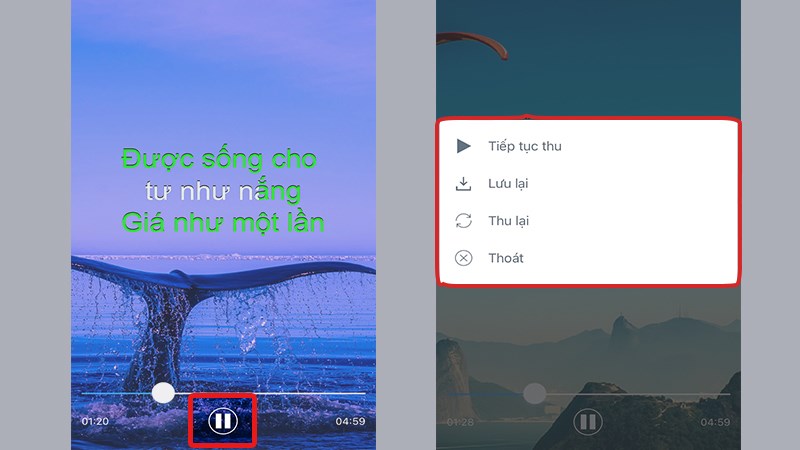 T&ugrave;y chọn trong giao diện