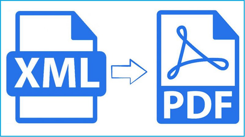 C&aacute;ch chuyển XML sang PDF kh&ocirc;ng cẩn phầm mềm, chuyển đổi file trực tuyến