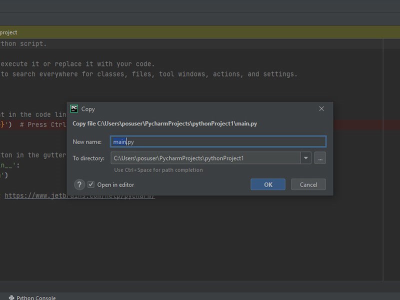 does pycharm come with python