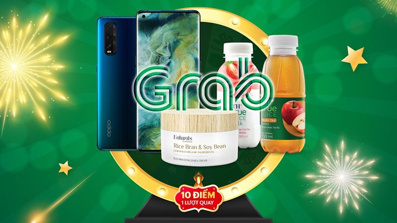 V&ograve;ng quay may mắn Grab