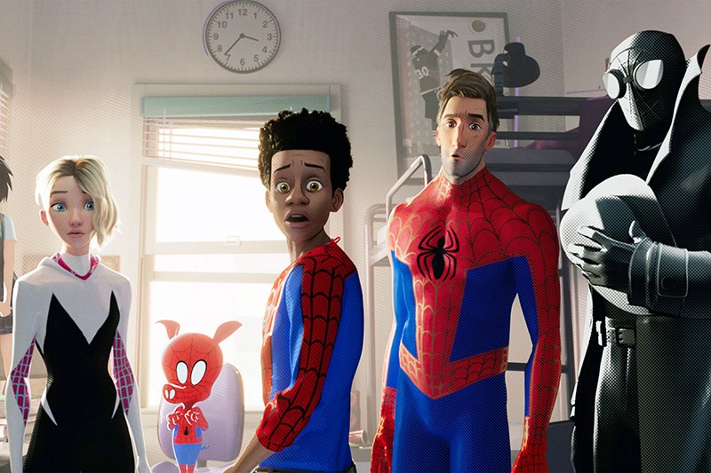 Tạo hình các nhân vật trong  Spiderman: Into the Spider-Verse