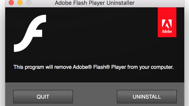 Tải công cụ và gỡ Flash hiện tại trên MacOS
