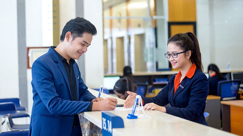 Lấy mật khẩu tại quầy giao dịch