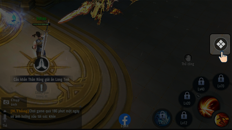 Nhấn chọn biểu tượng h&igrave;nh thoi