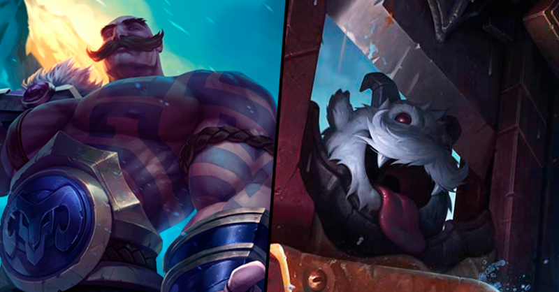 Braum được các chú Poro vô cùng yêu mến
