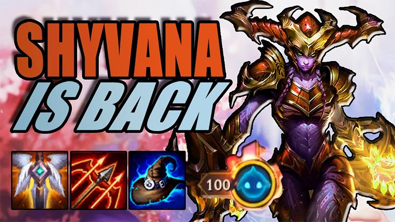 Shyvana đ&atilde; trở lại DTCL 4.5