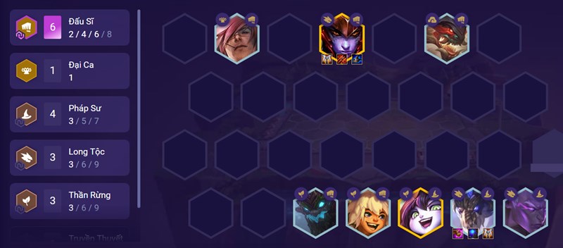 Đội h&igrave;nh cuối trận