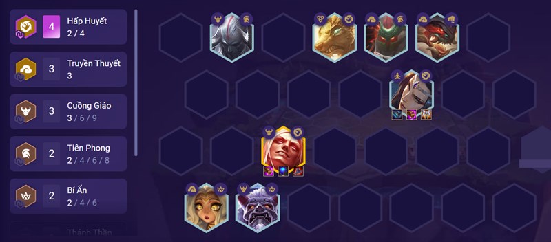 Đội h&igrave;nh cuối trận