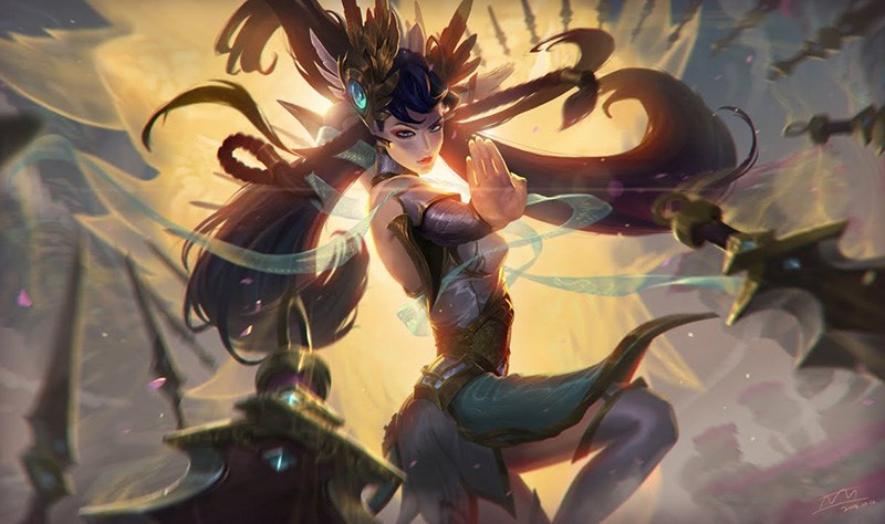 Mỗi đ&ograve;n đ&aacute;nh của Irelia đều đẹp mắt v&igrave; c&oacute; kết hợp vũ đạo