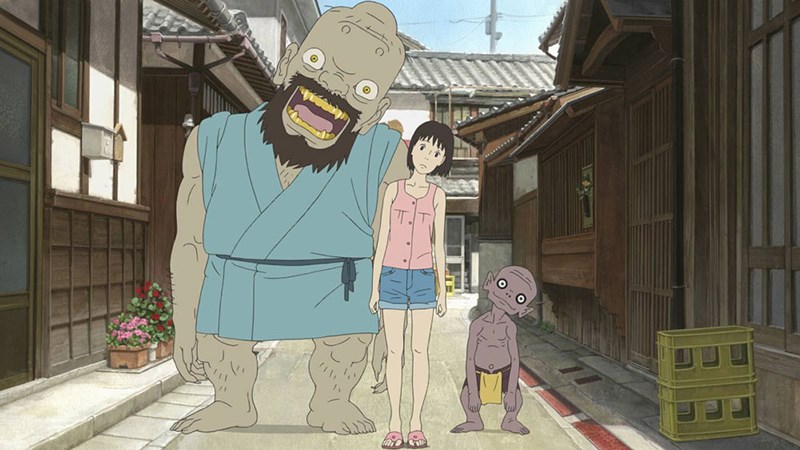 Tạo hình nhân vật chính trong  A Letter to Momo