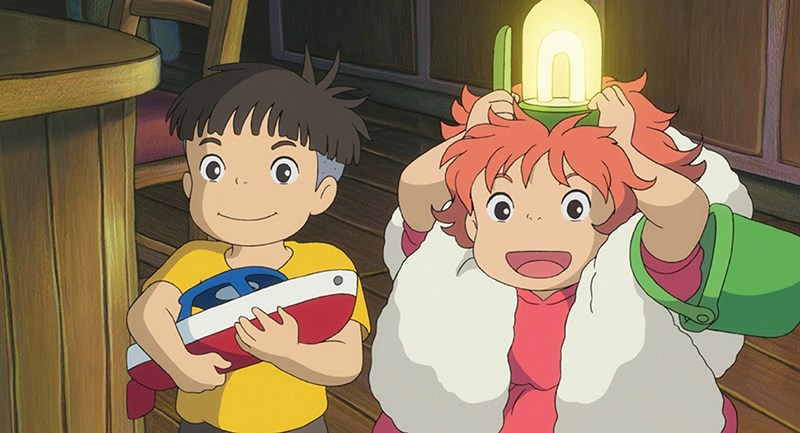 Hai nhân vật chính trong Cô bé người cá Ponyo 