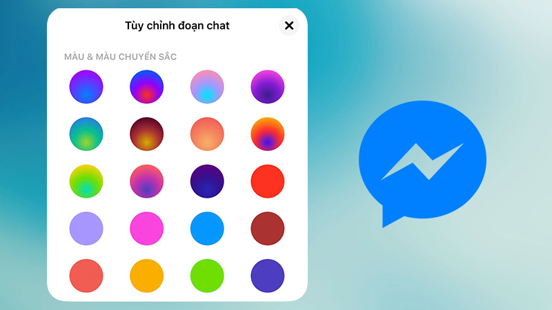 Ý nghĩa các màu sắc cuộc trò chuyện trên Messenger, bạn đã biết chưa?