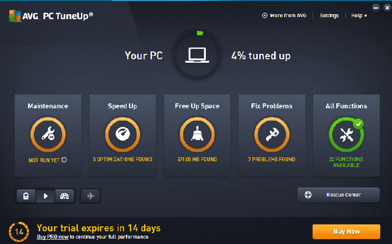 AVG PC TuneUp