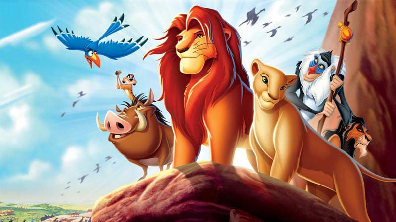 Tạo hình nhân vật Simba và những người bạn trong The Lion King