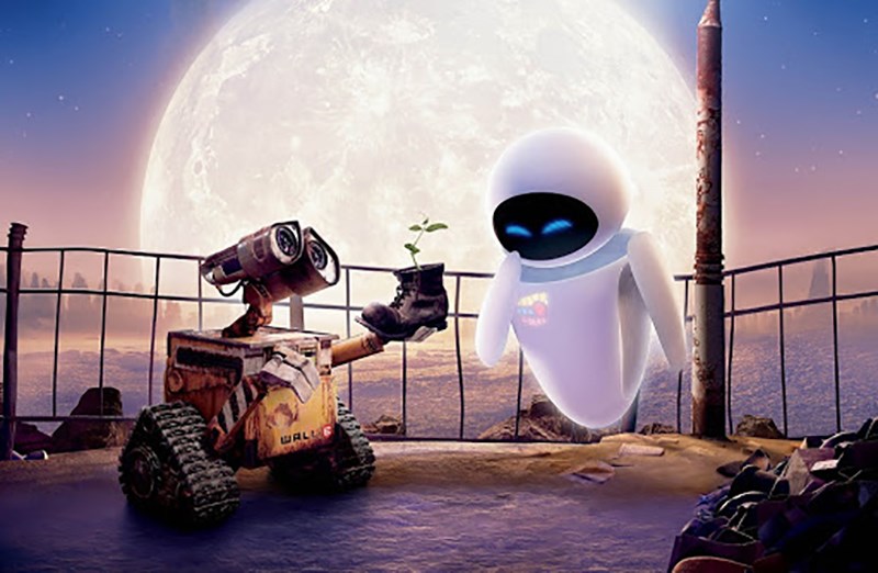 Tạo hình hai nhân vật chính trong WALL-E