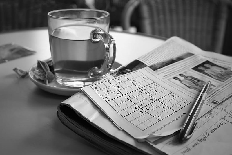Ví dụ về một câu đố Sudoku