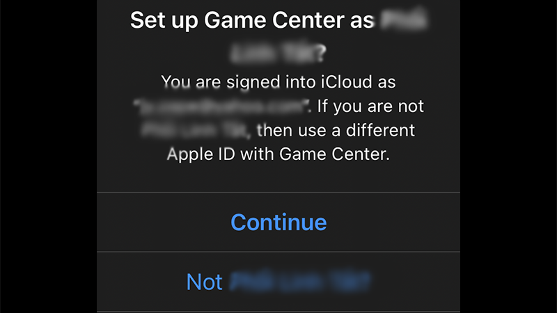 Đăng nhập vào tài khoản Apple ID