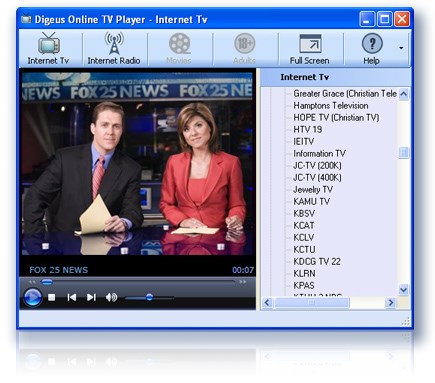 Digeus Online TV Player