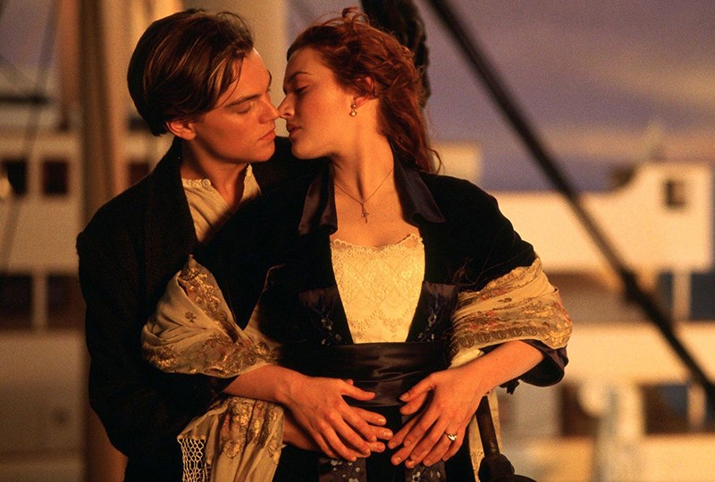 Cảnh phim nổi bật trong Titanic 