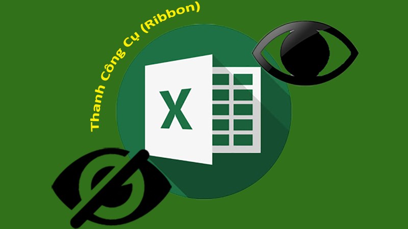 Cách hiện thanh công cụ trong Excel (thanh Ribbon) cho mọi phiên bản nhanh, đơn giản Cách hiện thanh công cụ bị mất trong Excel cho mọi phiên bản đơn giản