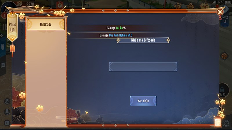 Phần thưởng sẽ được gửi ngay đến bạn!