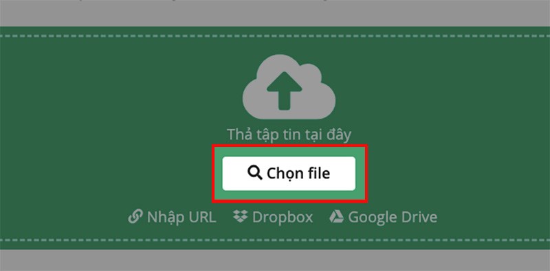 Truy cập vào trang web pdf2go.com > Nhấn Chọn file Truy cập vào trang web pdf2go.com > Nhấn Chọn file