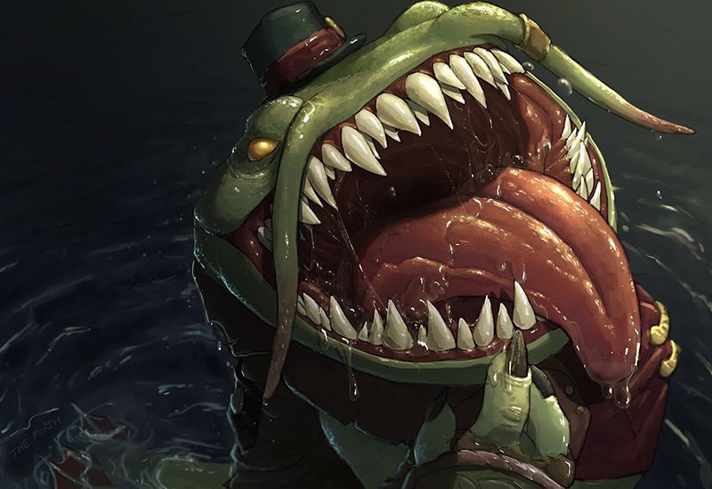 Tahm Kench với cái lưỡi dài và bụng không đáy của mình