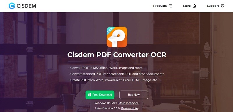 Cisdem PDF OCR Converter