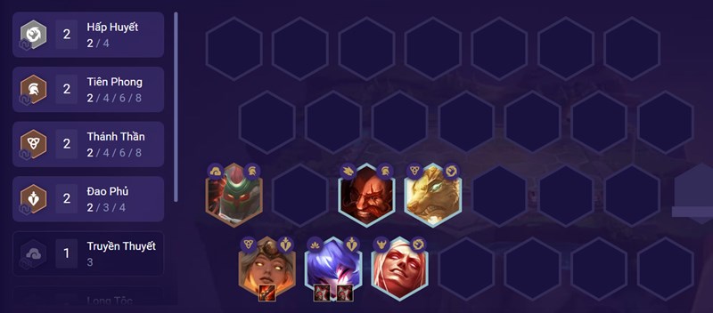 Đội hình giữa trận Đội hình giữa trận